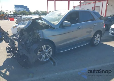 2015 Mercedes-Benz Ml 350 4Matic from USA, damaged, VIN 4JGDA5HB8FA599469